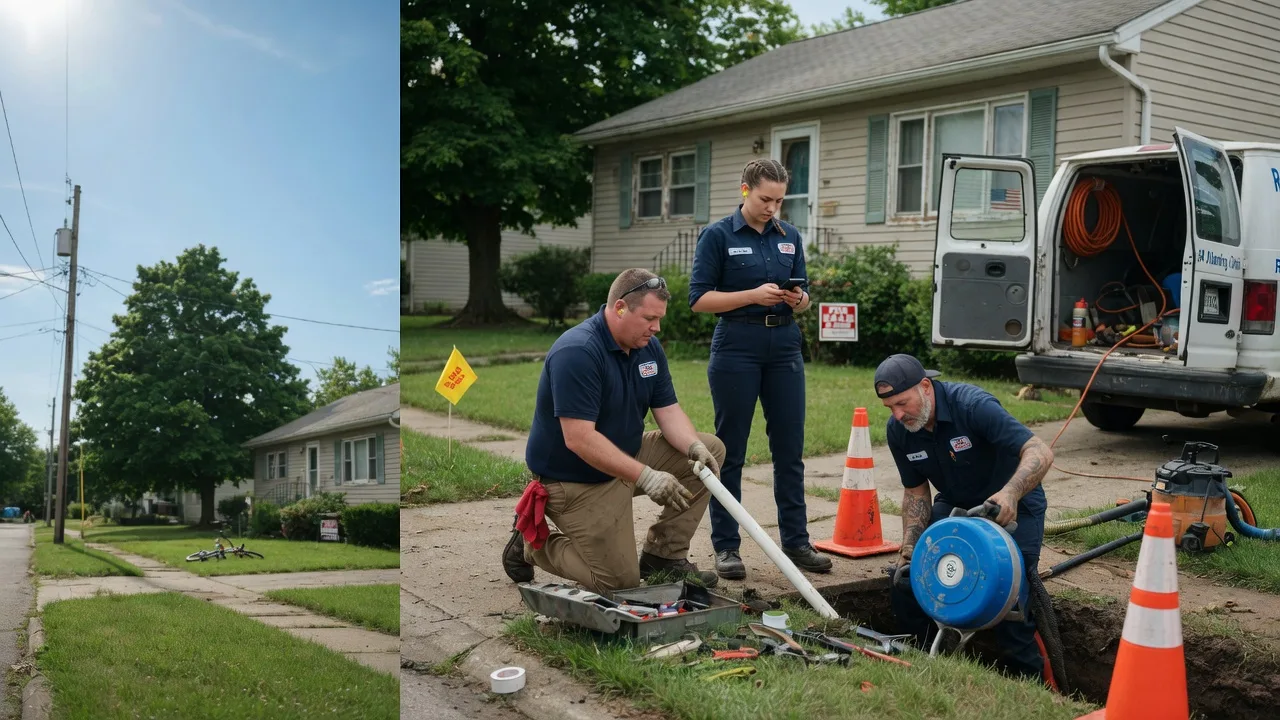Sewer Line Repair in Ashmore, IL near me